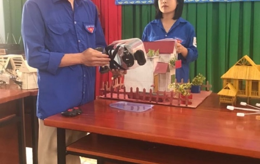 24 mô hình sản phẩm vào vòng chung khảo cuộc thi Sáng tạo thanh thiếu  niên nhi đồng tỉnh  Báo Thái Bình điện tử